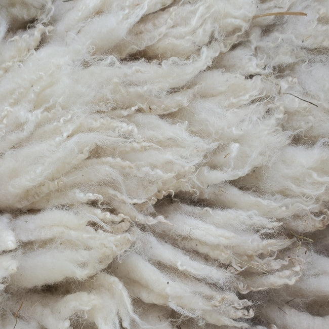 Raw Fleece - White (X) F104
